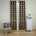 Popular Jacquard Circle Flower Design Window Curtain